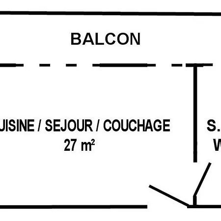 A Mesquer: A 200m, Balcon, Parking, Proche Commerces - Fr-1-306-1243 Appartement Mesquer